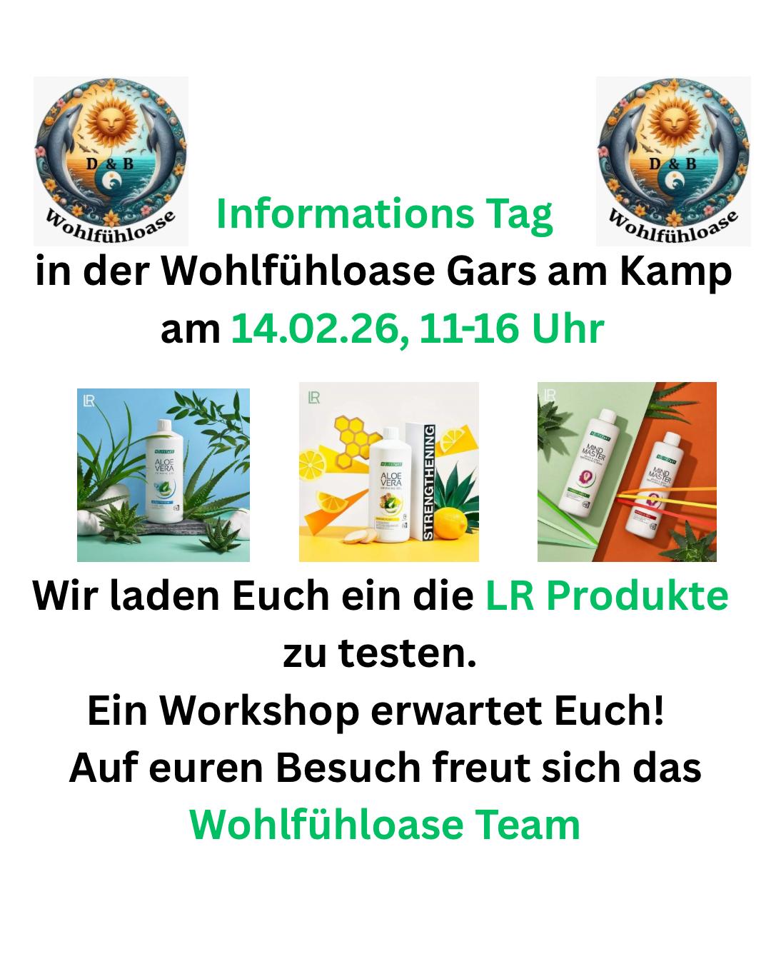 Wohlfühloase Informationstag