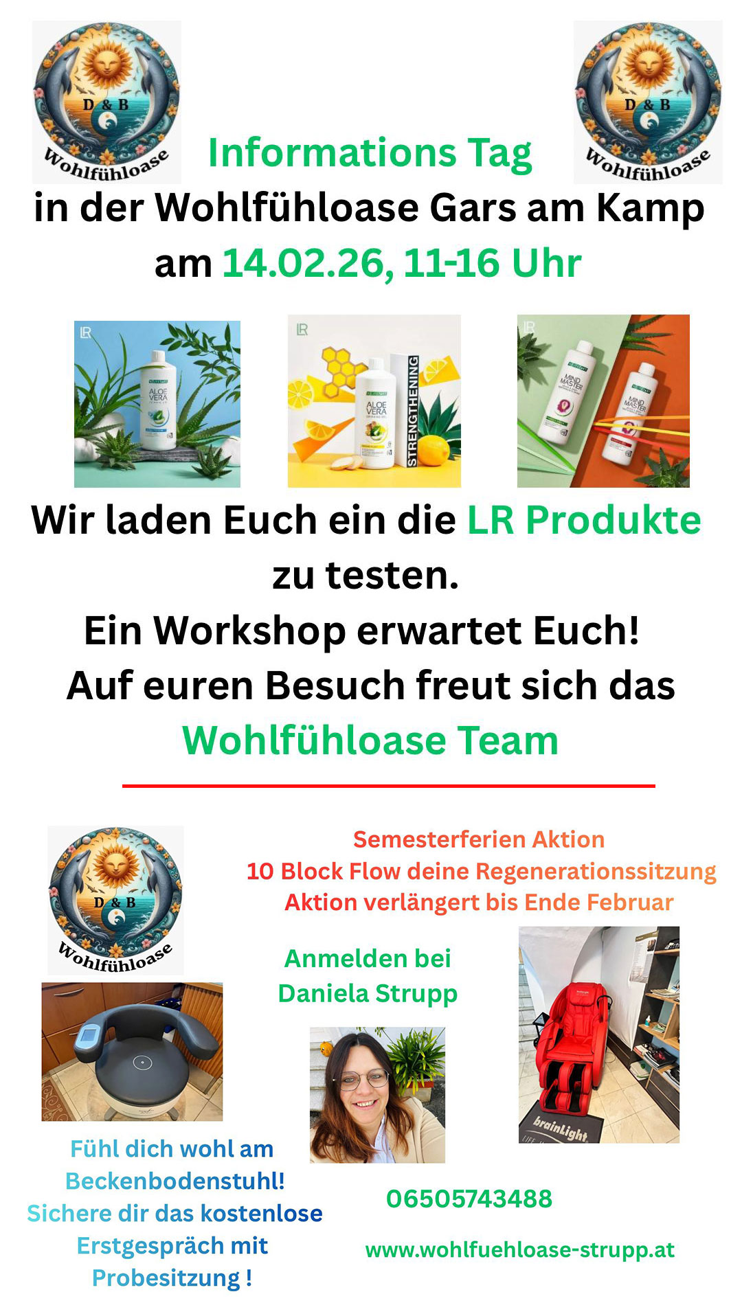 Wohlfühloase Informationstag